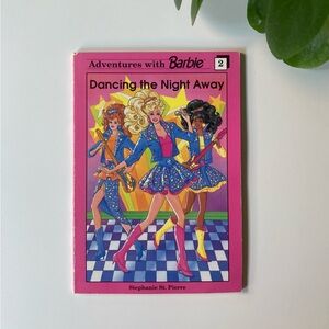 Vintage Adventures with Barbie Book - Dancing the Night Away - 90s Barbie Book